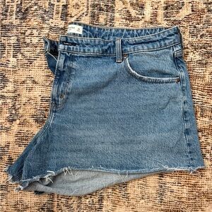 Abercrombie & Fitch Blue A-Line Denim shorts
